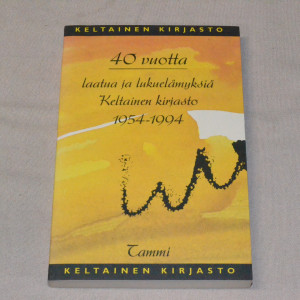 Keltainen kirjasto 40 vuotta